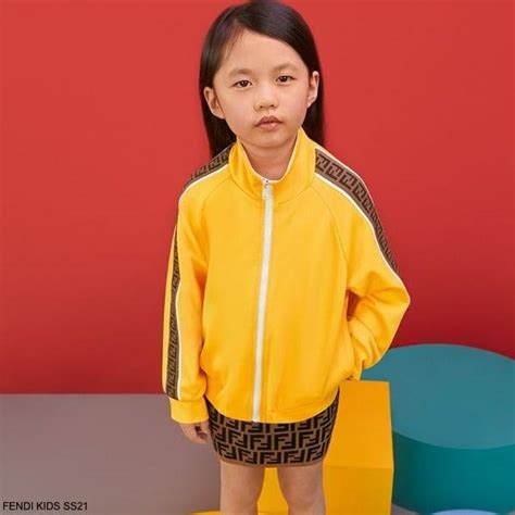 fendi clothing for kids|fendi kids tracksuit.